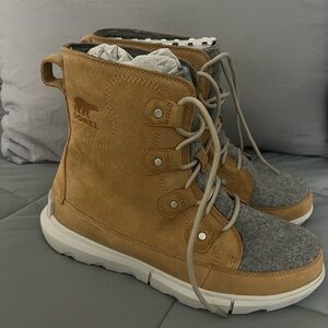 Sorel Kids Brown and Gray Boots